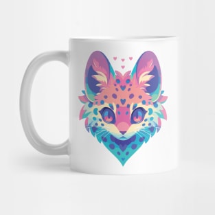Kawaii Cute Wildcat Series - 006 Mug